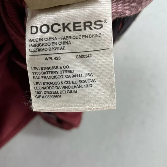 Dockers Jeans Women's Sz 4 Red Skinny Mid-Rise Regular Fit Stretch Denim - Picture 13 of 15